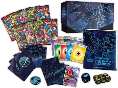 Pokémon TCG: Mega Evolution—Phantasmal Flames Elite Trainer Box (ME02) – Charcadet Promo & 9 Booster Packs
