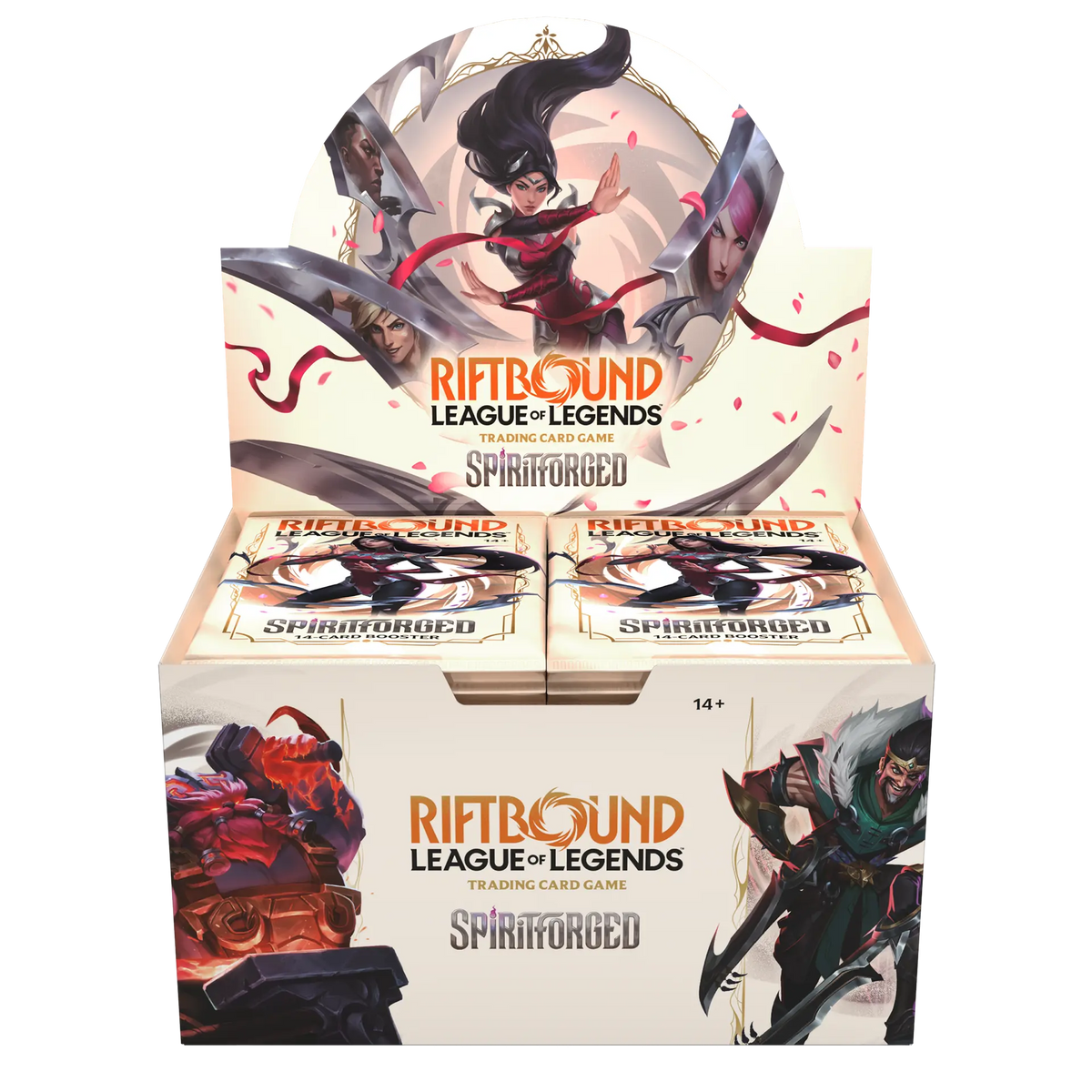 Riftbound: League of Legends TCG: Spiritforged Booster Box Display